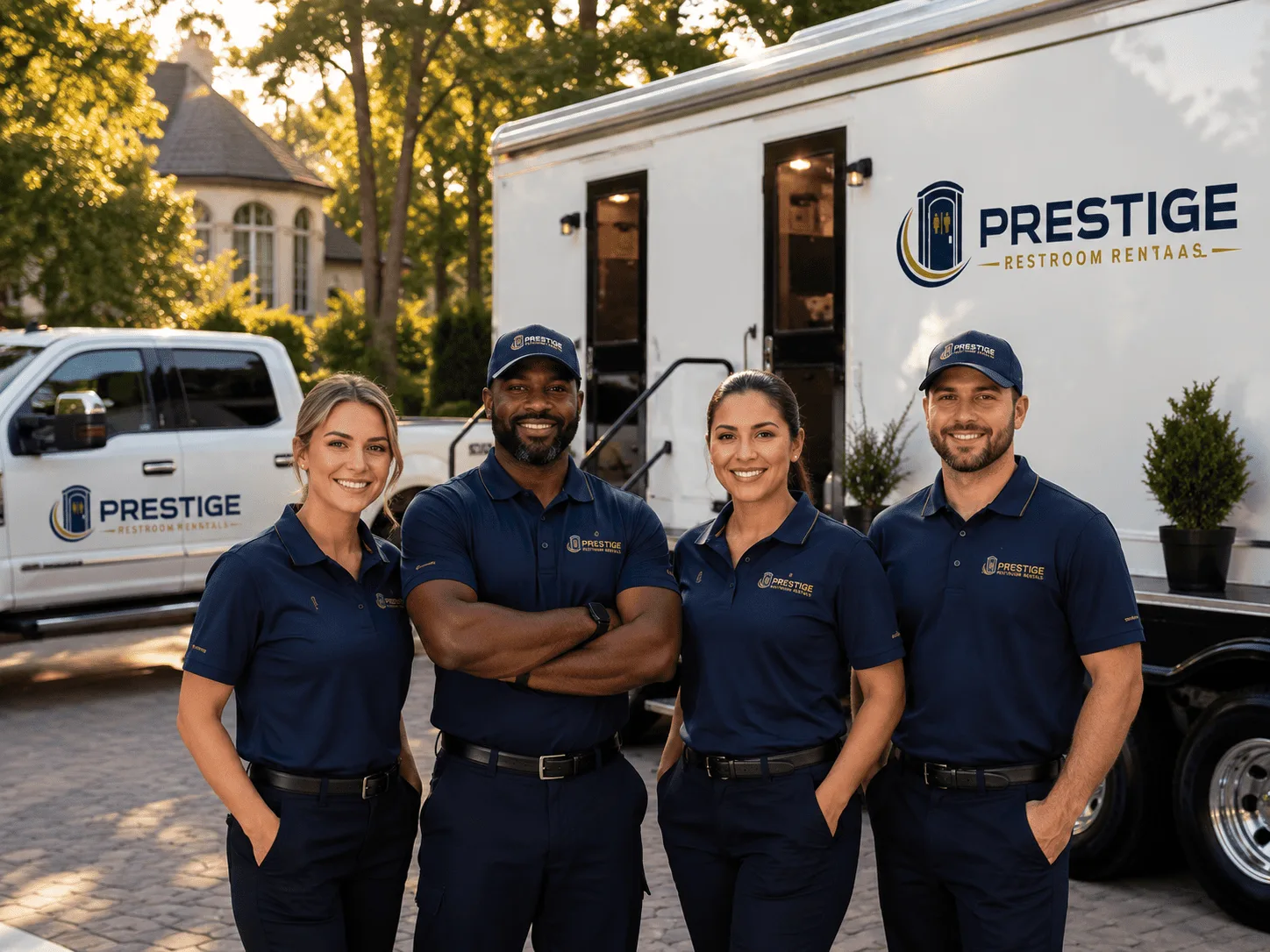 Trusted Luxury Portable Restrooms company in Grulla, TX